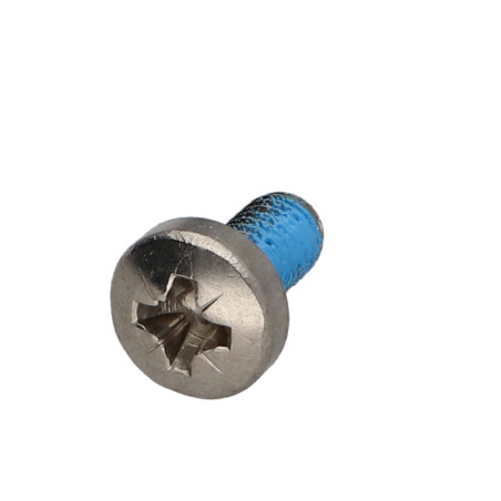 1 x Metalen schroeven RVS A2 bolvormige kopschroef Pozi PZ8 M6X12 Remdraad