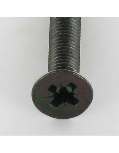 1 x Metalen schroeven gefreesde kop Pozi PZ7...