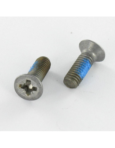1 x Metalen schroeven gefreesde kop Pozi PZ7...