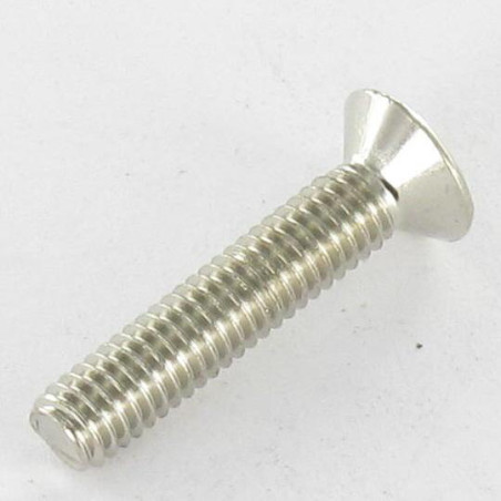 1 x Metalen schroeven gefreesde kop Pozi PZ7 M4X20 Nikkelstaal