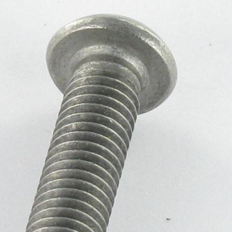 1 x Metalen schroeven RVS A2 Onbreekbaar bolkop TORX T45 met pen M10X40