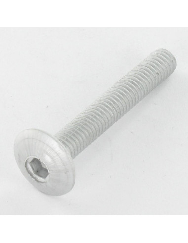 1 x Schroeven Bolkop breed rond M6X35 bedraad...