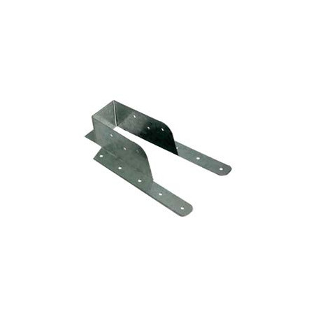 1 x Balkdrager met opvouwbare flens sendzimir 75X149