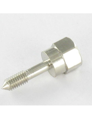 1 x Schroeven gefreesde kop Messing nikkel M3...