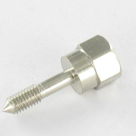 1 x Schroeven gefreesde kop Messing nikkel M3 6,5X19 ref A890 MIJN