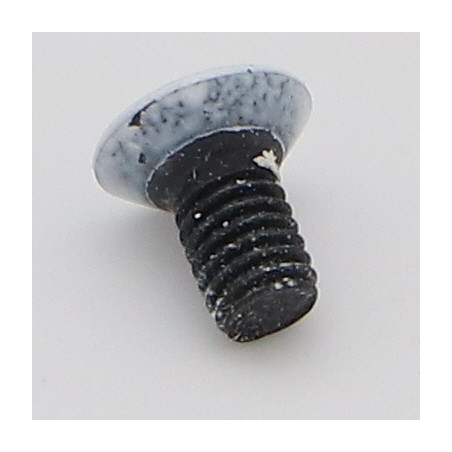 1 x Metalen schroeven FHC verzonken kop met zeskant print M3X6 volledige draad klasse 10.9 sleutel van 2 Ruw staal LBL