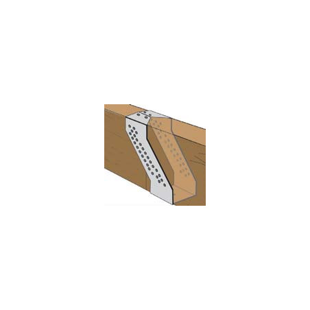 1 x Houtbalkconnector sendzimir 63X175