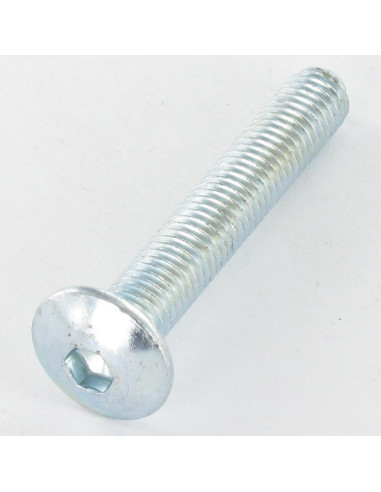 1 x Schroeven Bolkop breed rond M8X55 sleutel...