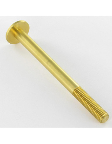 1 x Metalen schroeven Messing cilindrische kop...