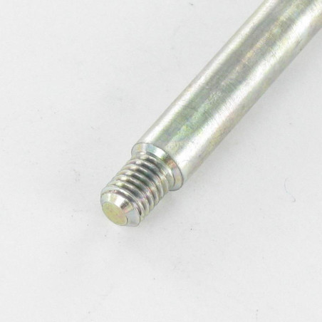 1 x Metalen schroeven Wit verzinkt staal zeskantkop TH M6X52.5 M 5/6.5