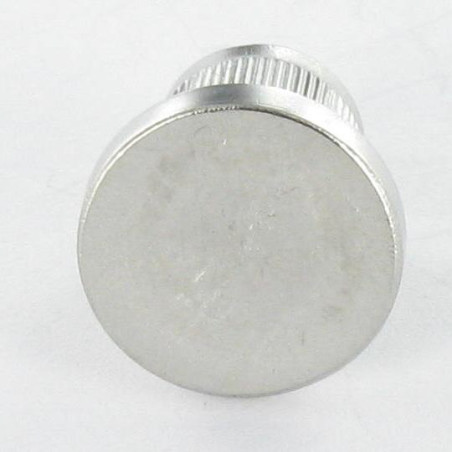 1 x Moer Hulsmoer platte kop kartelschreof M5X8.5 8x9 316L