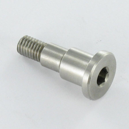 1 x Schroeven dubbel schouder cilindrische kop M5 sleutel van 4 12X23 RVS 303