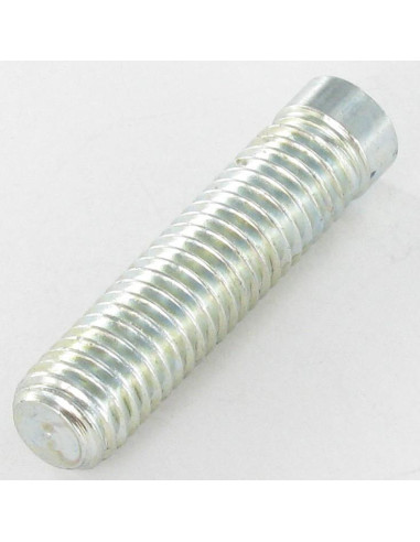 1 x Metalen schroeven Wit verzinkt staal zonder...