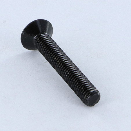 1 x Metalen schroeven FHC verzonken kop met zeskant print M4X12 volledige draad klasse 10.9 sleutel van 2.5 Ruw staal
