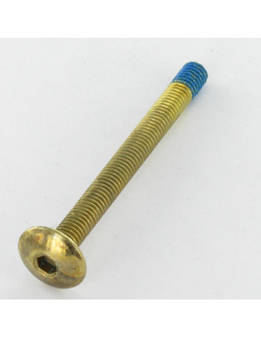 1 x Schroeven Bolkop breed rond M6X65 sleutel...