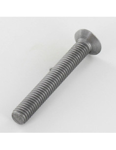 Metalen schroeven gefreesde kop Pozi PZ8 M6X45 Ruw staal 2