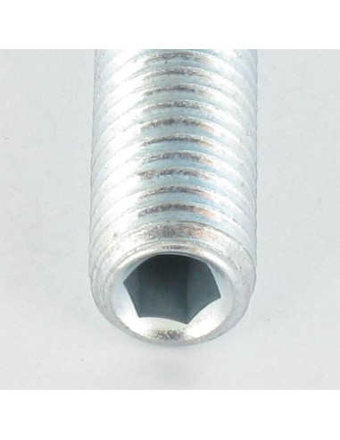 1 x Metalen schroeven zonder kop zeshoekig hol...