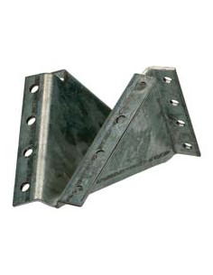 Balkdrager zonder flens sendzimir 130x130x7