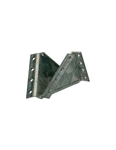 1 x Balkdrager zonder flens sendzimir 130x130x7