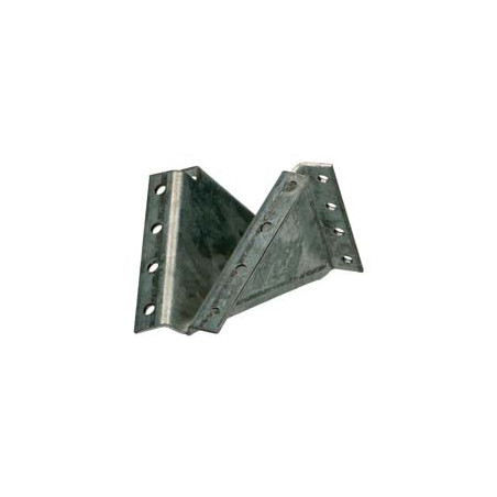 1 x Balkdrager zonder flens sendzimir 130x130x7