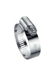Slangklem geperforeerde band 13 diameter 137 to 157 RVS W4