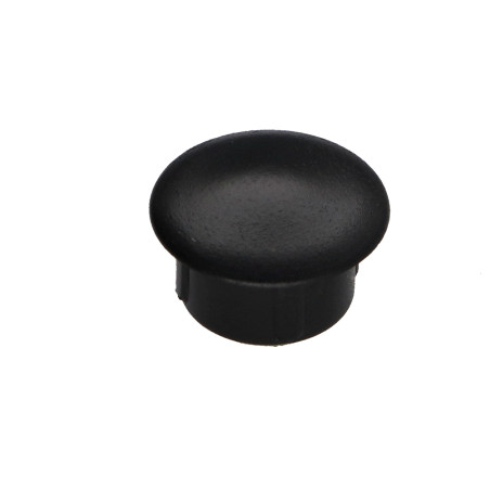 1 x Dop diameter 10 kopdiameter 13 lengte onder de kop 6.7 Polietileno RAL9005 donker zwart