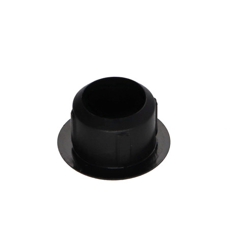 1 x Dop diameter 10 kopdiameter 13 lengte onder de kop 6.7 Polietileno RAL9005 donker zwart