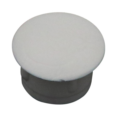1 x Dop diameter 13 kopdiameter 16 lengte onder de kop 8.5 RAL7035 lichtgrijs