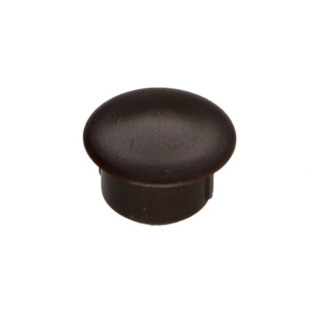 1 x Dop diameter 10 kopdiameter 13 lengte onder de kop 6.7 Polietileno RAL8014 sepia bruin