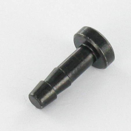 1 x Tepel 8X16.3 Zwart gegalvaniseerd staal