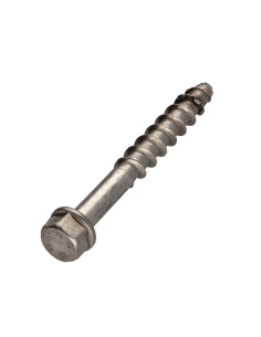 Betonschroeven zeskantkop TH S13 A4 RVS 7,5X60 bedraad op 5
