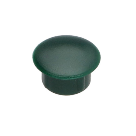 1 x Dop diameter 10 kopdiameter 13 lengte onder de kop 6.7 Polietileno RAL6005 mosgroen