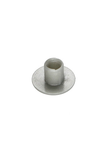 1 x Dop gat 12/5.5 lengte 5.6 Aluminium RAL9006...