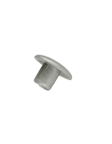 1 x Dop gat 12/5.5 lengte 5.6 Aluminium RAL9006...