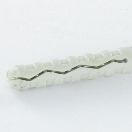 1 x Plug gefreesde kop met nagel RVS 6X60