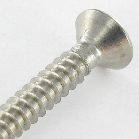 1 x Metaalplaatschroef gefreesde kop 4,8X13 RVS A2 TORX T25