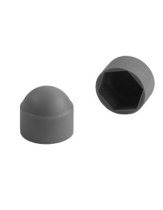 Dopmoer of schroefkop zeskantkop TH M5 Polietileno Grijs...