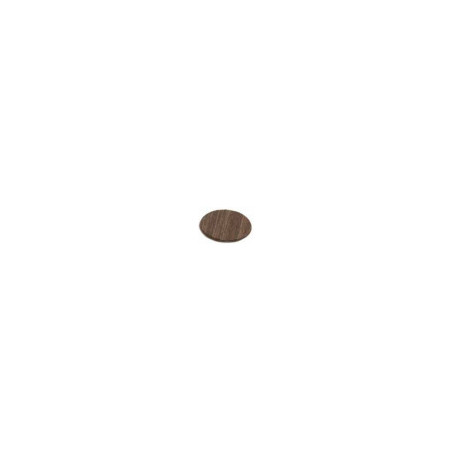 1 x Zelfklevende dop diameter 9 EIK donker