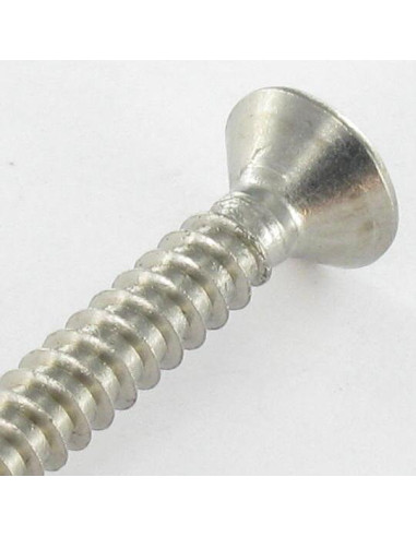 1 x Metaalplaatschroef gefreesde kop 4,8 x 100...