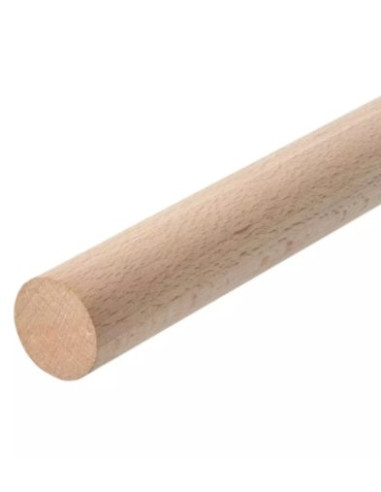 1 x Gladde houten deuvel diameter 12 lengte 1...