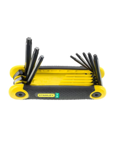 1 x Set van 8 SLEUTELS TX VOUWEN STANLEY