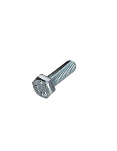 Metalen schroeven zeskantkop TH M6X20 Klasse 6.8 Wit... 2