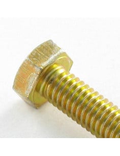Metalen schroeven zeskantkop TH M14X40 Klasse 6.8 Bichromaat 2