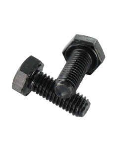Metalen schroeven zeskantkop TH M3X8 Klasse 6.8 Zwart...