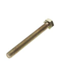 Metalen schroeven zeskantkop TH M6X75 Klasse 6.8 Bichromaat 2