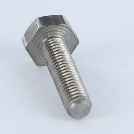 1 x Metalen schroeven zeskantkop TH M2.5X12 Ruw staal microschroeven