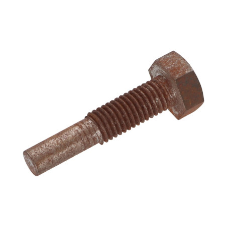 1 x Metalen schroeven zeskantkop TH M10X45 Klasse 6.8 Ruw staal plat 8/20