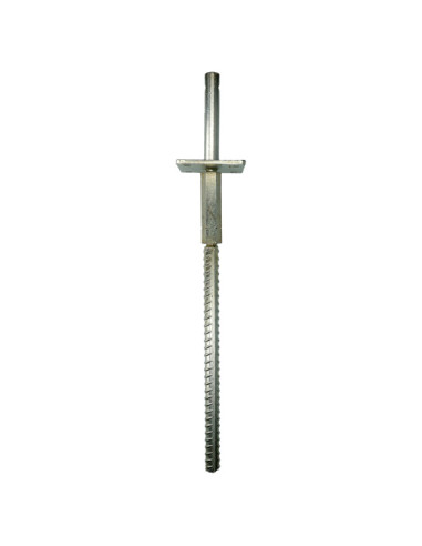 1 x Verankering instelling 110X8 Wit verzinkt...