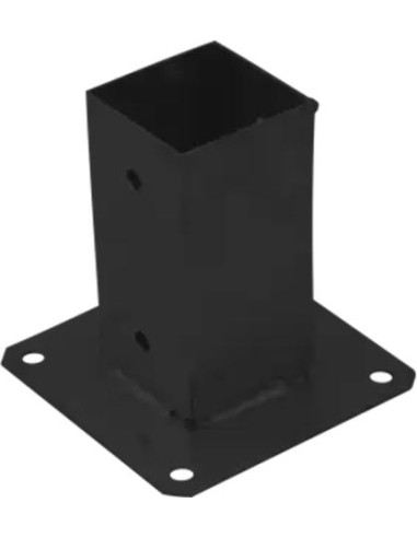 1 x Stolpebund to bout 70x70 Zwart