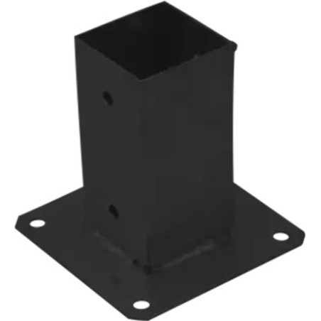 1 x Stolpebund to bout 70x70 Zwart